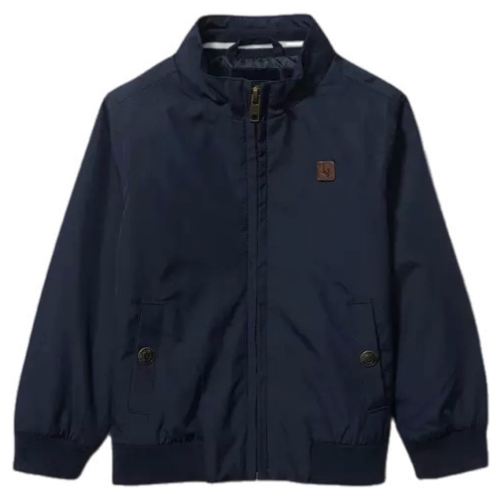 Janie & Jack Connor Navy Bomber Jacket Toddler 18-24M EUC